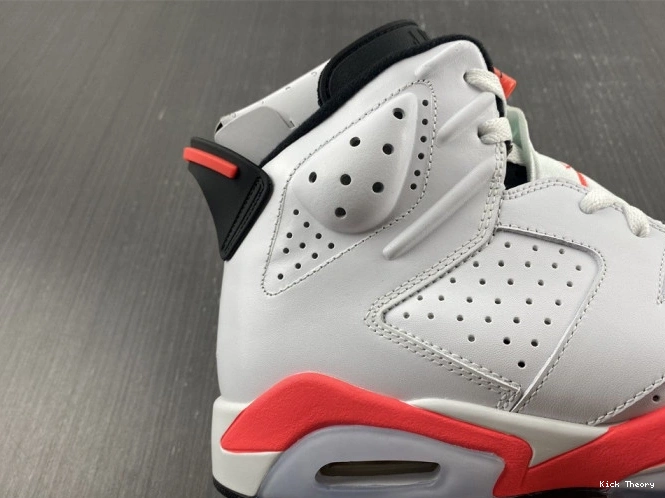 Kicked Out Shoe Store 384664-123 (2014) Jordan Retro Infrared 6 White 0709